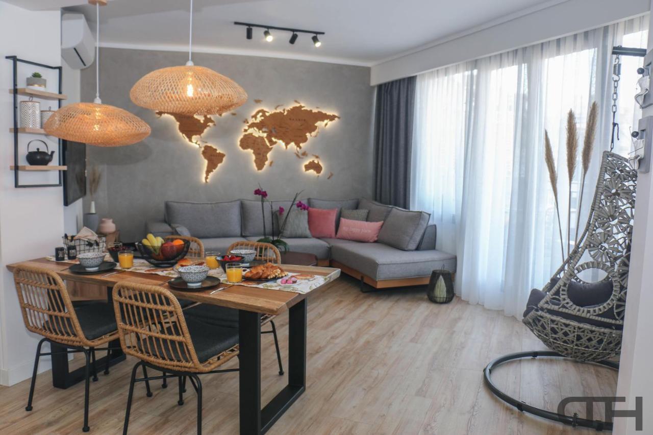Luxury 80M2 Apartment With Balcony Downtown Szaloniki Kültér fotó