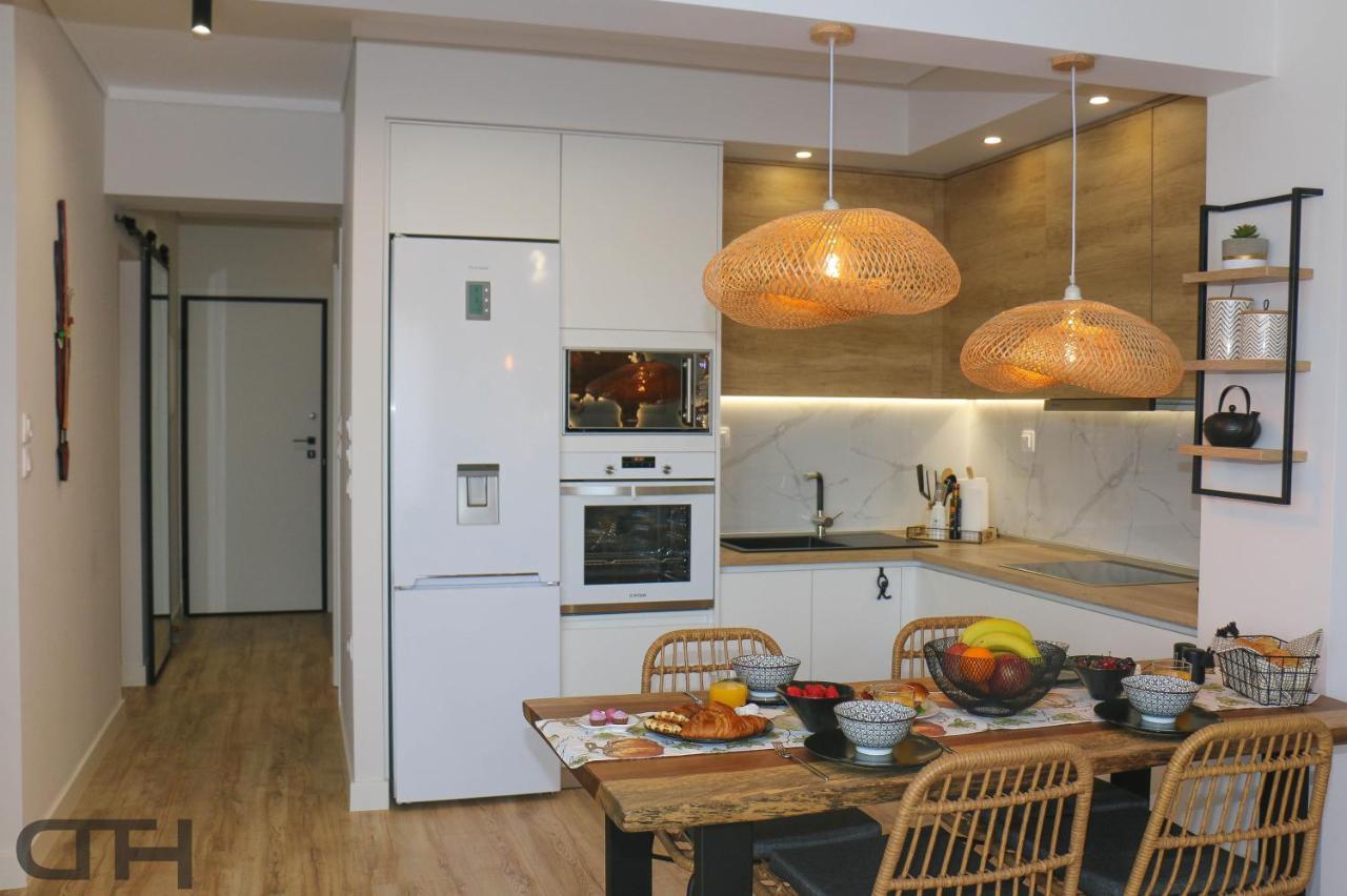 Luxury 80M2 Apartment With Balcony Downtown Szaloniki Kültér fotó