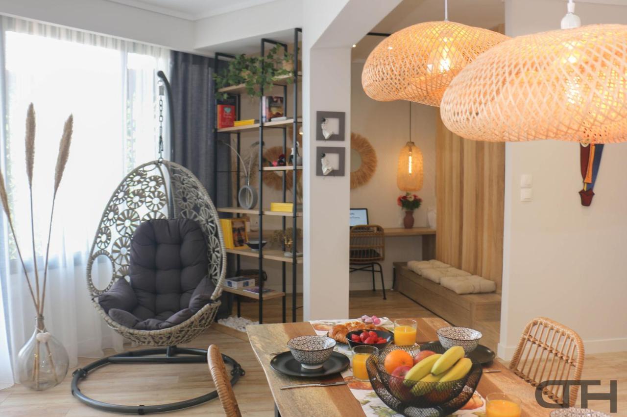 Luxury 80M2 Apartment With Balcony Downtown Szaloniki Kültér fotó